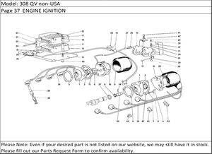 308 QV non-USA Page 37  ENGINE IGNITION