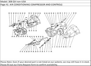 308 QV non-USA Page 41  AIR CONDITIONING COMPRESSOR AND CONTROLS