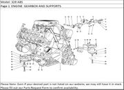 328 ABS Page 1  ENGINE  GEARBOX AND SUPPORTS