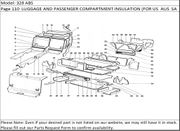 328 ABS Page 110  LUGGAGE AND PASSENGER COMPARTMENT INSULATION (FOR US  AUS  SA  J)