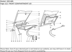 328 ABS Page 112  FRONT COMPARTMENT LID