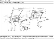 328 ABS Page 112  FRONT COMPARTMENT LID