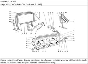 328 ABS Page 115  DOORS (FROM CAR NO. 71597)