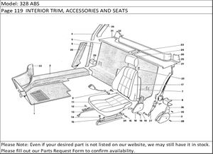 328 ABS Page 119  INTERIOR TRIM, ACCESSORIES AND SEATS