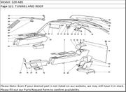 328 ABS Page 121  TUNNEL AND ROOF