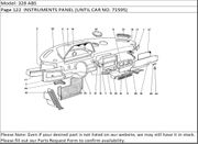 328 ABS Page 122  INSTRUMENTS PANEL (UNTIL CAR NO. 71595)