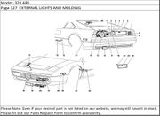 328 ABS Page 127  EXTERNAL LIGHTS AND MOLDING