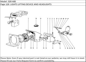 328 ABS Page 128  LIGHTS LIFTING DEVICE AND HEADLIGHTS