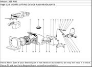 328 ABS Page 128  LIGHTS LIFTING DEVICE AND HEADLIGHTS