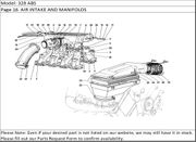 328 ABS Page 16  AIR INTAKE AND MANIFOLDS