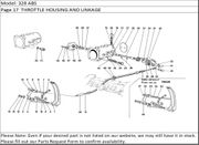 328 ABS Page 17  THROTTLE HOUSING AND LINKAGE