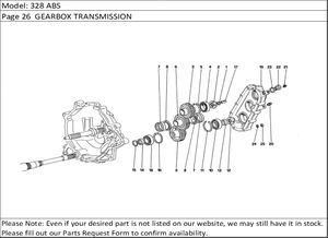 328 ABS Page 26  GEARBOX TRANSMISSION