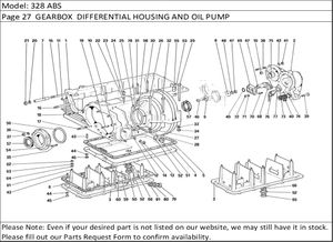 328 ABS Page 27  GEARBOX  DIFFERENTIAL HOUSING AND OIL PUMP