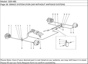 328 ABS Page 36  BRAKE SYSTEM (FOR CAR WITHOUT ANTISKID SYSTEM)