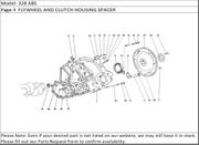 328 ABS Page 4  FLYWHEEL AND CLUTCH HOUSING SPACER