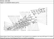 328 ABS Page 6  CYLINDER HEAD (LEFT)