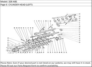 328 ABS Page 6  CYLINDER HEAD (LEFT)