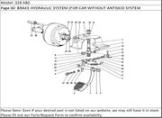 328 ABS Page 60  BRAKE HYDRAULIC SYSTEM (FOR CAR WITHOUT ANTISKID SYSTEM  VARIANTS FOR RHD VERSION)