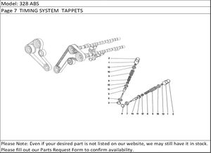 328 ABS Page 7  TIMING SYSTEM  TAPPETS
