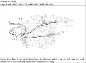 328 ABS Page 9  AIR INJECTION (FOR CH86 AND CH87 VERSION)