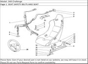 348 Challenge Page 1  SEAT SAFETY BELTS AND SEAT