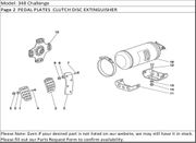 348 Challenge Page 2  PEDAL PLATES  CLUTCH DISC EXTINGUISHER