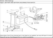 348 Challenge Page 5  BATTERY AND BATTERY DISCONNECTION SWITCH