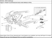 348 Challenge Page 9  FRONT SUSPENSION PADS AND BRAKE PIPES