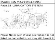 355 M2.7 (1994-1995) Page 18  LUBRICATION SYSTEM