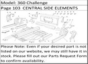 360 Challenge Page 103  CENTRAL SIDE ELEMENTS AND PLATES