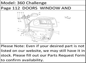 360 Challenge Page 112  DOORS  WINDOW AND REARVIEW MIRROR