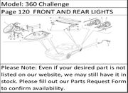 360 Challenge Page 120  FRONT AND REAR LIGHTS