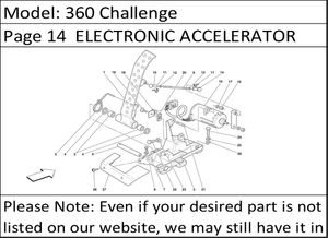 360 Challenge Page 14  ELECTRONIC ACCELERATOR PEDAL