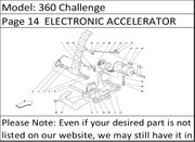 360 Challenge Page 14  ELECTRONIC ACCELERATOR PEDAL