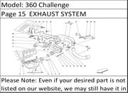 360 Challenge Page 15  EXHAUST SYSTEM