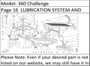 360 Challenge Page 16  LUBRICATION SYSTEM AND BLOWBY SYSTEM