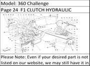 360 Challenge Page 24  F1 CLUTCH HYDRAULIC CONTROL