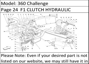 360 Challenge Page 24  F1 CLUTCH HYDRAULIC CONTROL