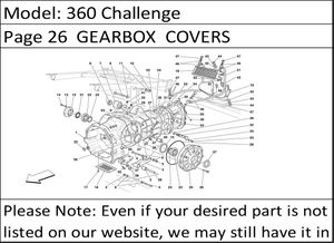 360 Challenge Page 26  GEARBOX  COVERS