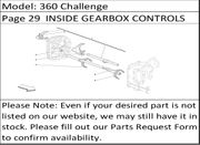 360 Challenge Page 29  INSIDE GEARBOX CONTROLS