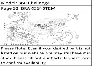 360 Challenge Page 33  BRAKE SYSTEM
