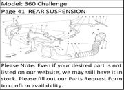 360 Challenge Page 41  REAR SUSPENSION  WISHBONES