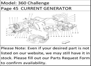 360 Challenge Page 45  CURRENT GENERATOR  STARTING MOTOR