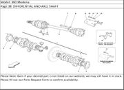360 Modena Page 38  DIFFERENTIAL AND AXLE SHAFT