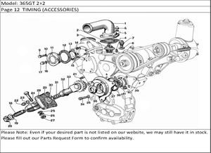 365GT 2+2 Page 12  TIMING (ACCESSORIES)