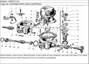 365GT 2+2 Page 16  DISTRIBUTORS AND CONTROLS