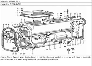 365GT 2+2 Page 19  GEAR BOX