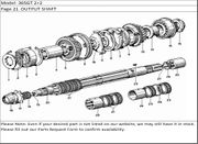 365GT 2+2 Page 21  OUTPUT SHAFT