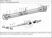 365GT 2+2 Page 25  TRANSMISSION SHAFT