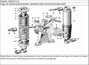 365GT 2+2 Page 29  REAR SUSPENSION  DAMPER AND SELFLEVELLING UNIT